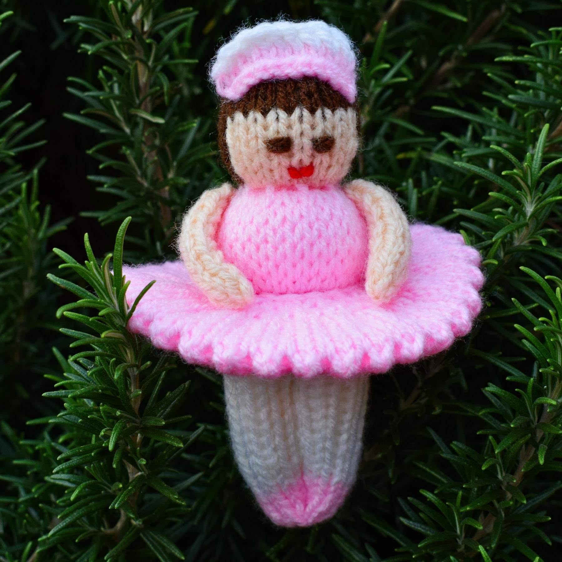 Charlotte the Ballerina Doll Knitting Pattern - Toy Knitting Pattern