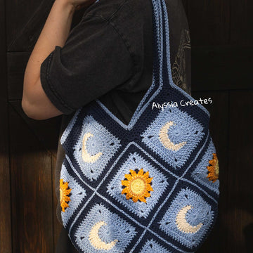 Sun and Moon Tote Bag