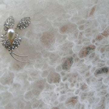 Lacy Mohair Shawlette