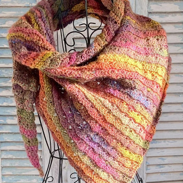 Caribbean Sunset Shawl
