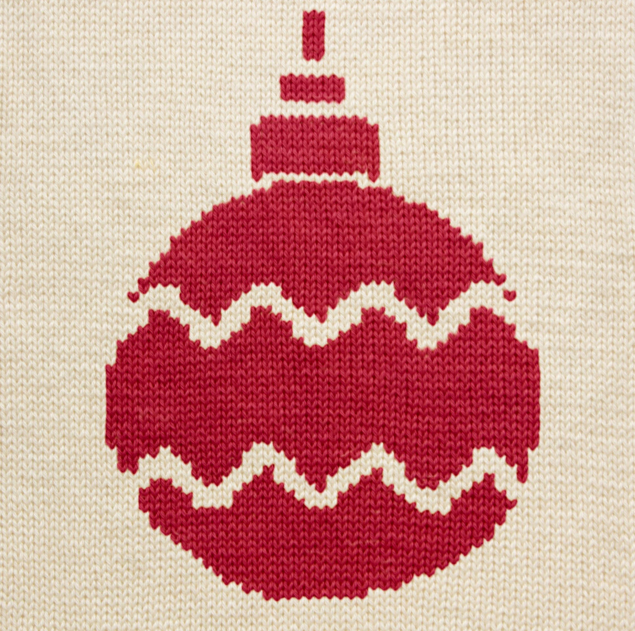 Christmas Tree Ball Motif Intarsia Chart