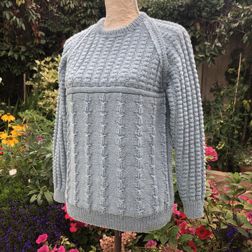 Textured Raglan Sweater
