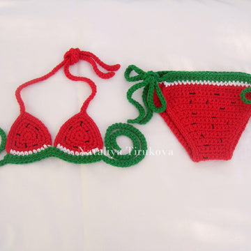 Watermelon Bikini Baby Set