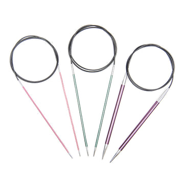 KnitPro Zing Fixed Circular Needles 80cm (32")