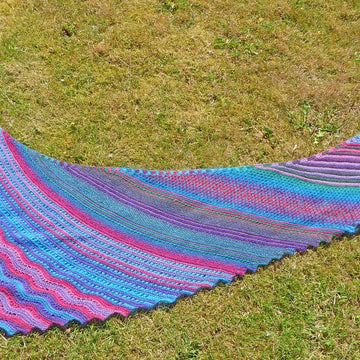 Crescent Steps Shawl KAL