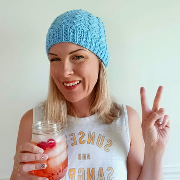 Rustic Twist Cabled Knit Hat