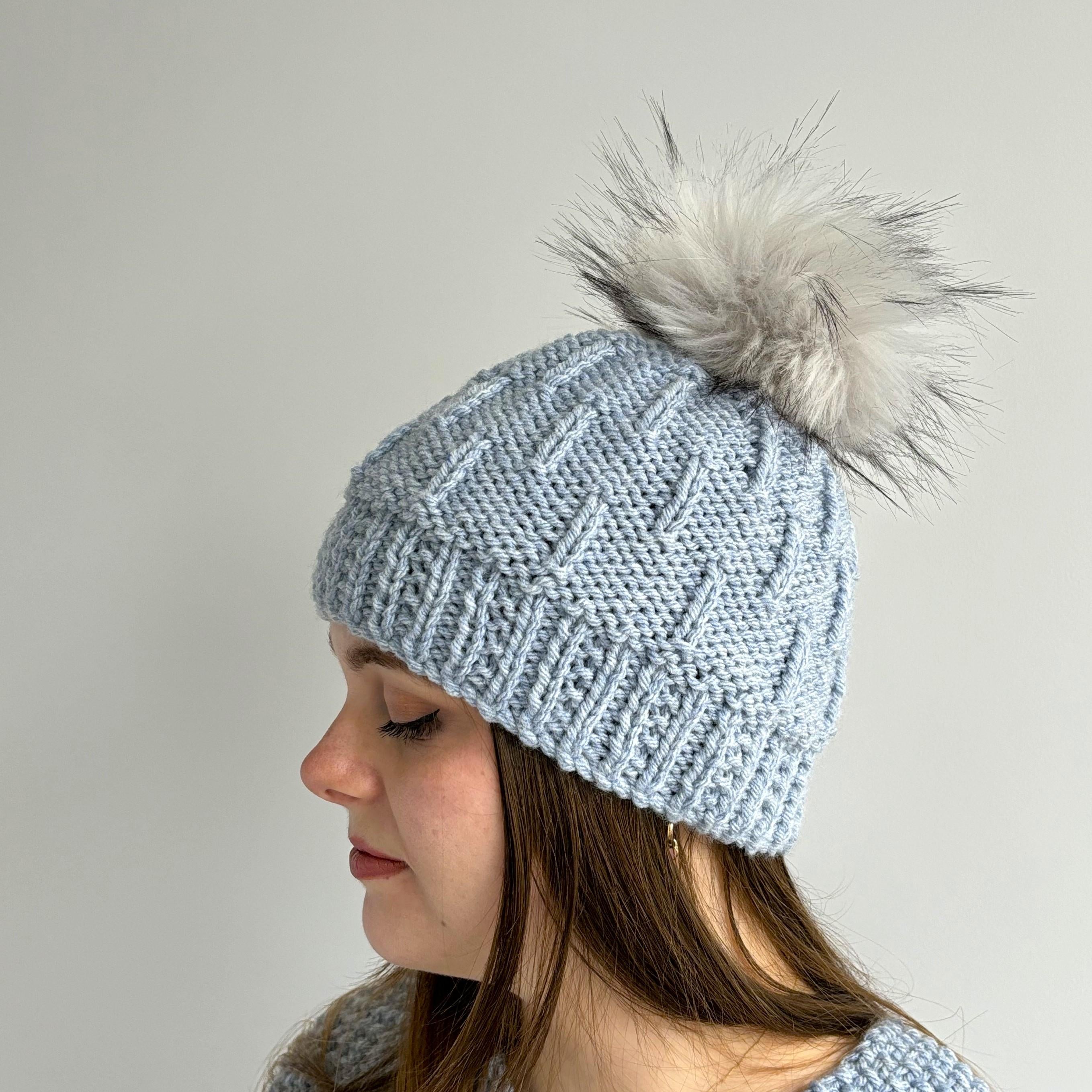 ‘Caterpillar’ Pompom Hat