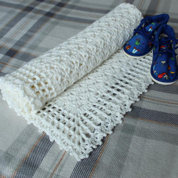 Lotte Lace Baby Blanket