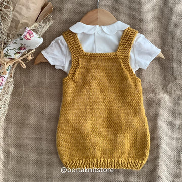 Little Heart Dress Knitting Pattern