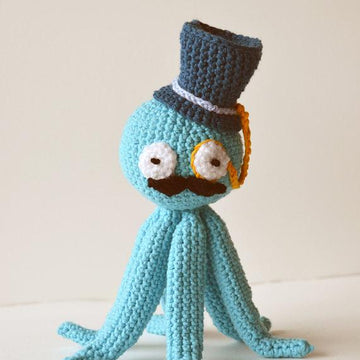 Octopus Like A Sir... Octopus Crochet Pattern, Octopus Amigurumi