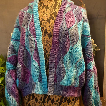 Autumn Rain Brioche Cardigan