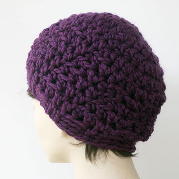 Chunky Flower Beanie Hat