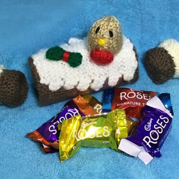 Yule Log Sweet Holder