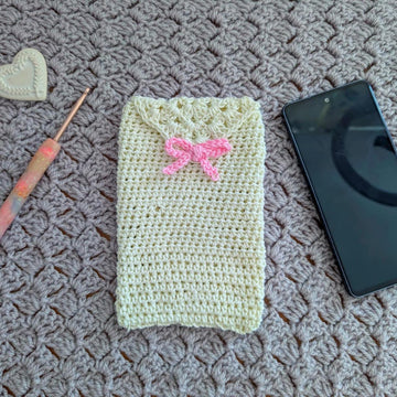 Crochet Coquette Phone Cover/Case Pattern
