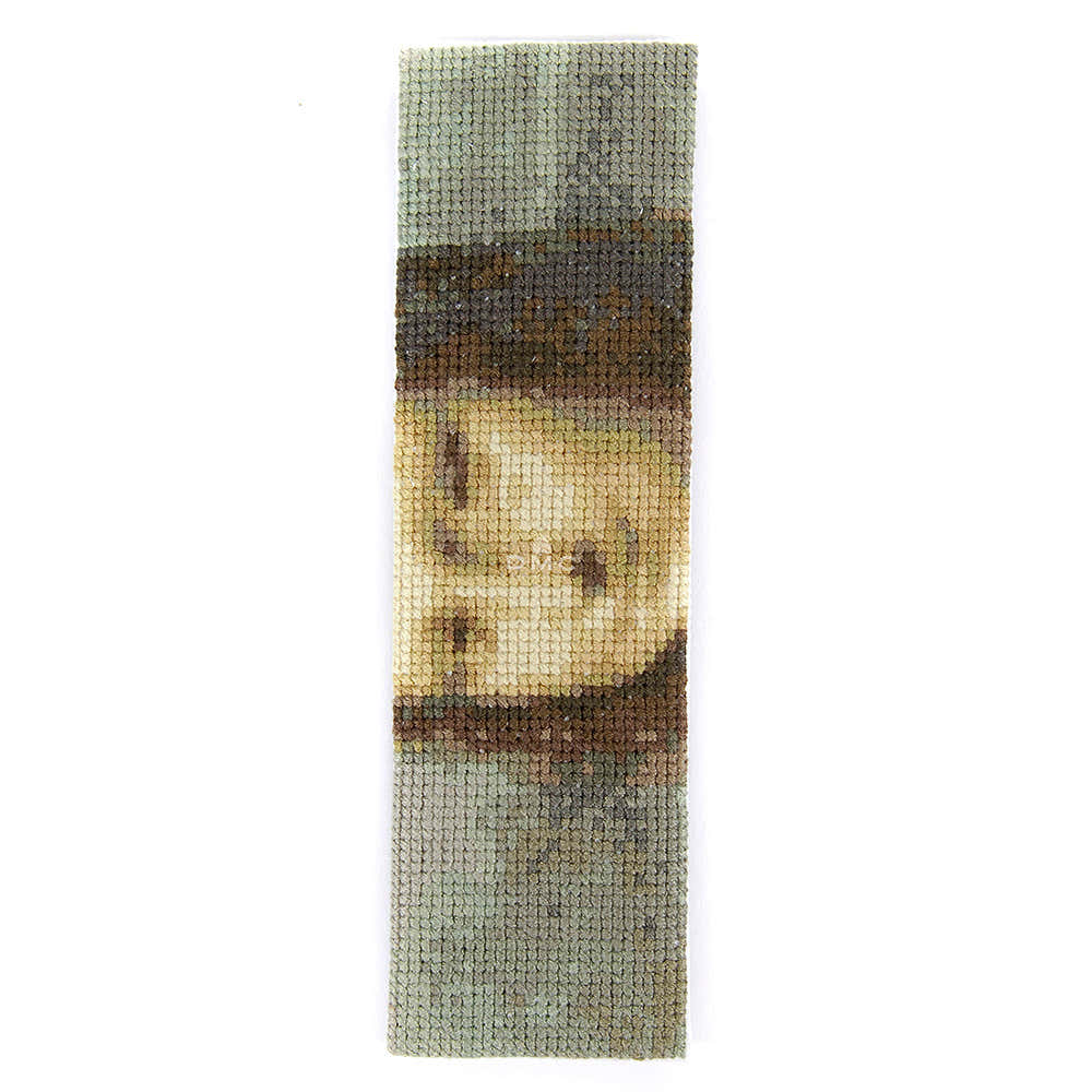 DMC Mona Lisa Bookmark Cross Stitch Kit - 5 × 17 cm