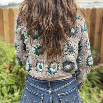 Airie Granny Square Cardigan