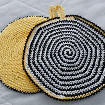 Art Deco Potholders