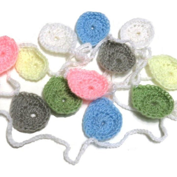 Spring Easter egg garland
