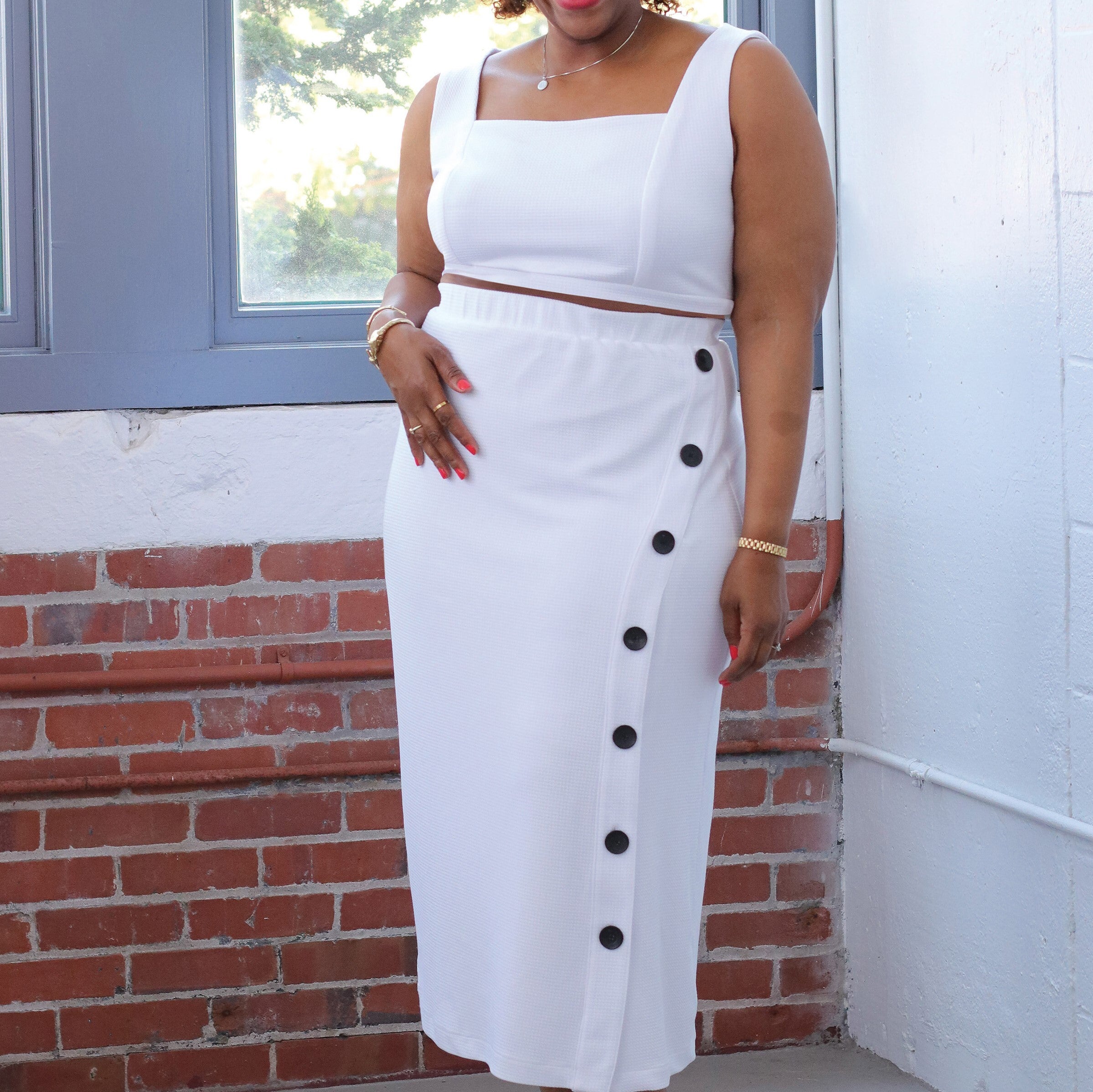 Know Me Misses' and Women's Knit Tops and Skirts by Brittany J. Jones ME2013 - Sewing Pattern