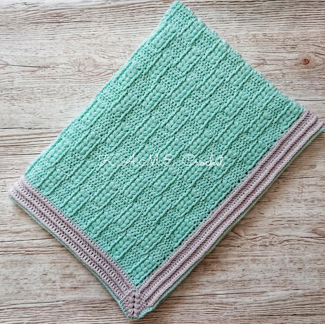 Puffs and Hugs Baby Blanket