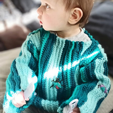 Baby sweater Bugs