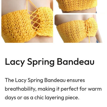 Lacy Spring Bandeau