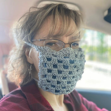Simple Crochet Face Mask