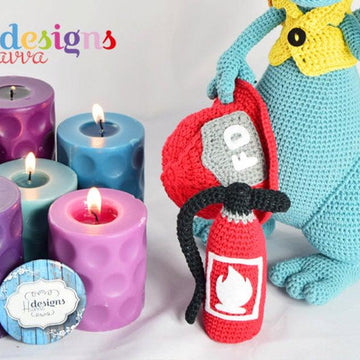 Blummy the Fireman Dragon - HavvaDesigns