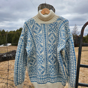 Medallion Sweater In Koigu Chelsea - Downloadable PDF