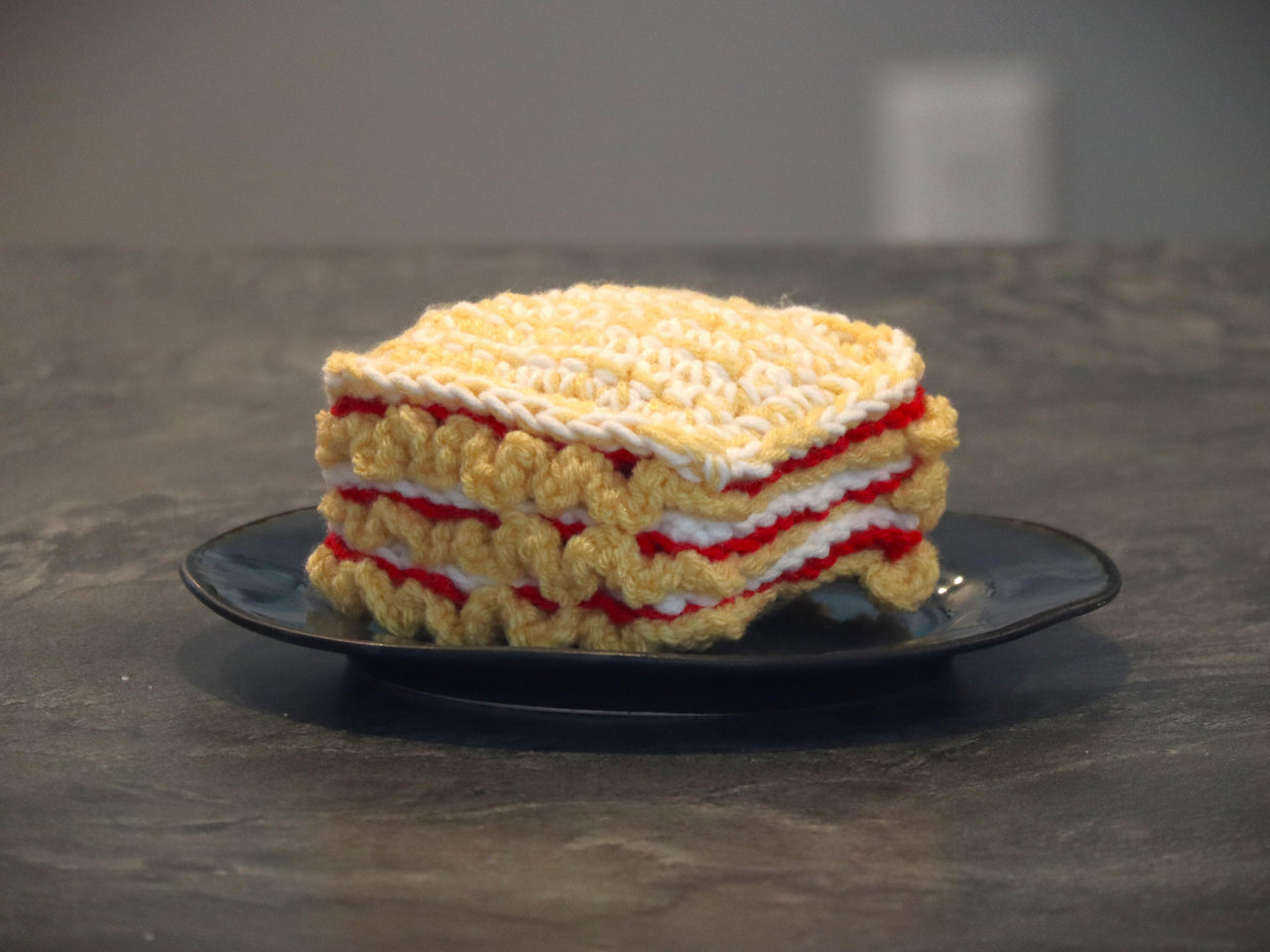 Lasagna Food Amigurumi