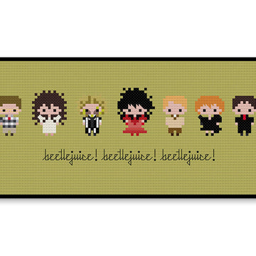 Beetlejuice Bite Size - PDF Cross Stitch Pattern