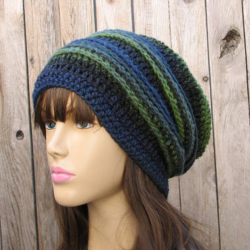 Crochet hat multicolored