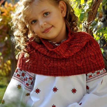 Fanciful Flower Snood