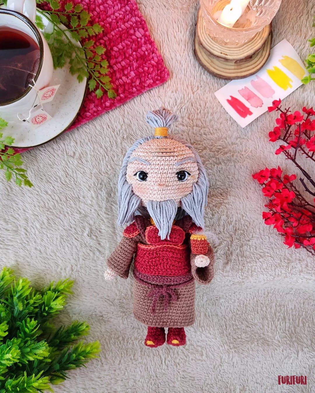 Uncle Iroh Amigurumi