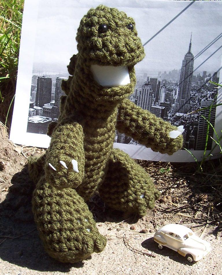 Godzilla Amigurumi