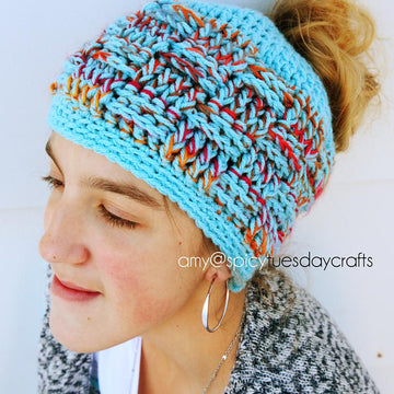 Basketcase Messy Bun Beanie