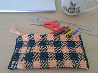 Gingham Pencil Case