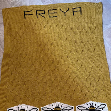 Bee Baby Blanket