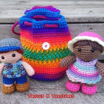 Dress-Me Dolls Set
