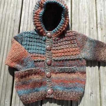 Marbled Baby Hoodie