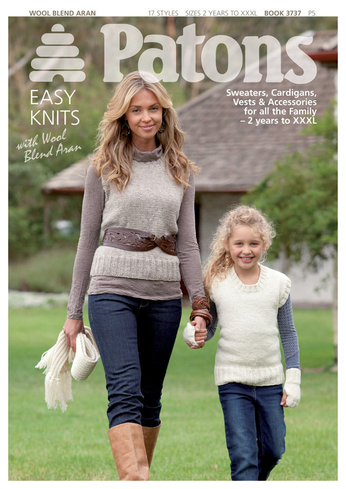 Aran Family Classic Book by Patons - 3737