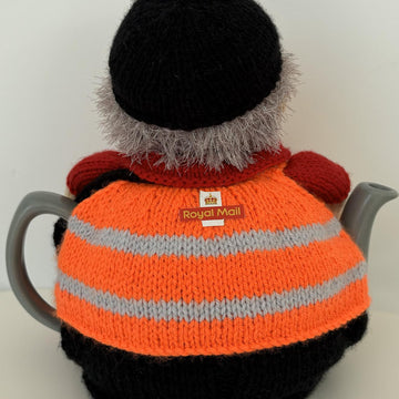 Postman Pete tea cosy