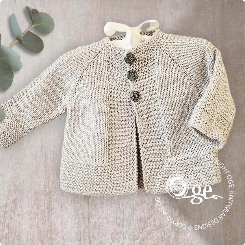 Simple and stylish quick knit top down - P113
