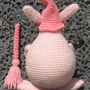 The Pink Rabbit Monster Witch