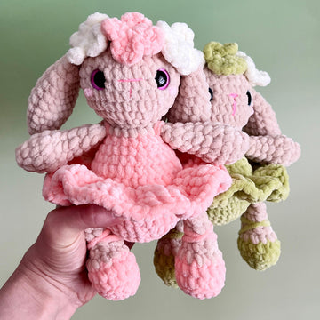 Crochet Bunny Ballerina