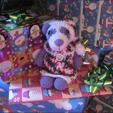 Precious Pandas Christmas Dress and Hat