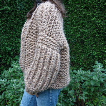 Bishop Sleeve Cardigan
