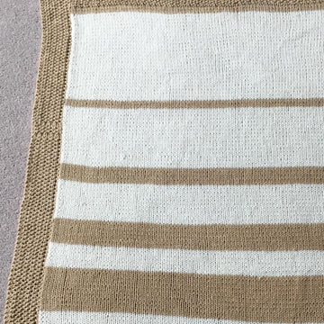 Fibonacci Stripe Baby Blanket