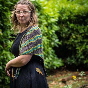 Cascade Range Shawl