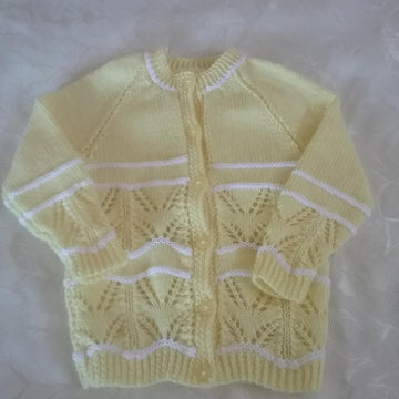 Lemon lace cardigan